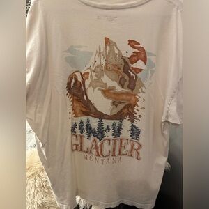 Abercrombie & Fitch Glacier Montana Oversized Tee 🏔️